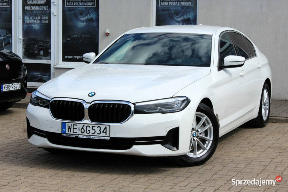 BMW 518 Salon FV23 Skóra Nawigacja LED Ambient mazowieckie Sokołów sprzedam