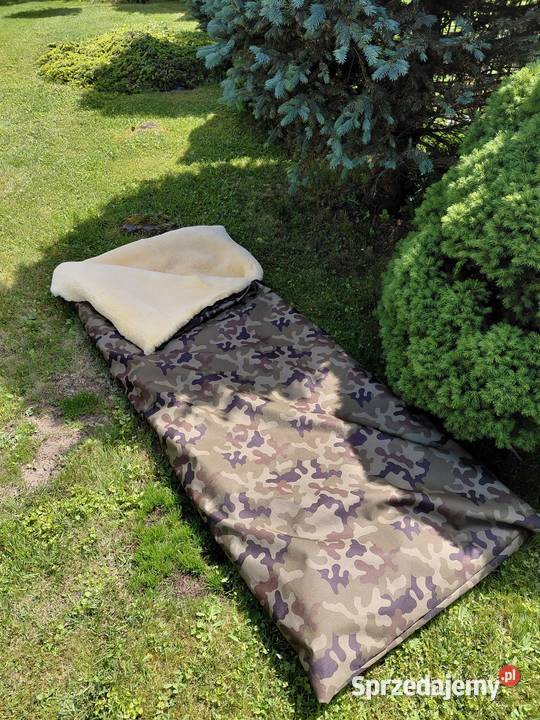 Śpiwór ze Skór Owczych Myśliwski survivalowy Szaflary