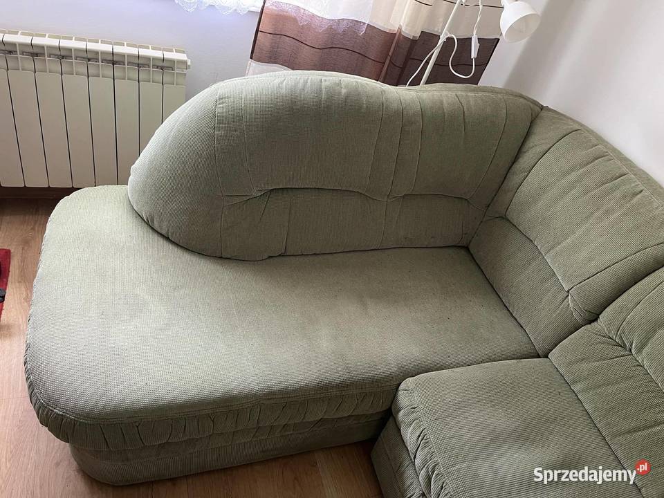 Zadbany rozkładany narożnik 250cm Staszów