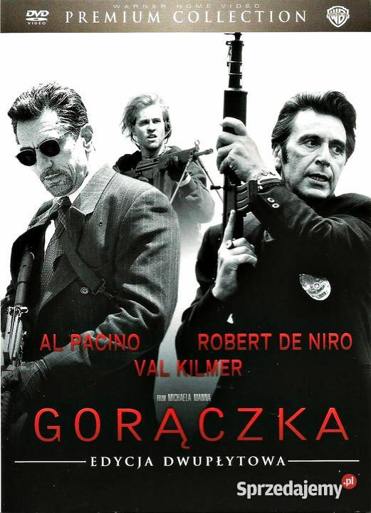 GORĄCZKA PREMIUM COLLECTION ROBERT DE NIRO 2 DVD sensacyjny Kultura i Rozrywka Kalisz