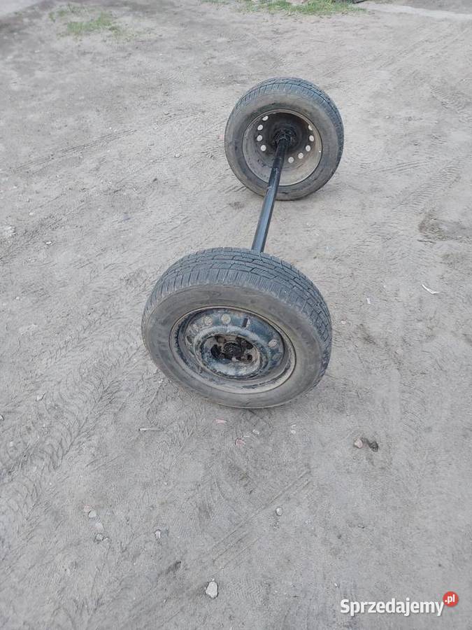 Sprzedam oś do przyczepki samochodowej Ślesin