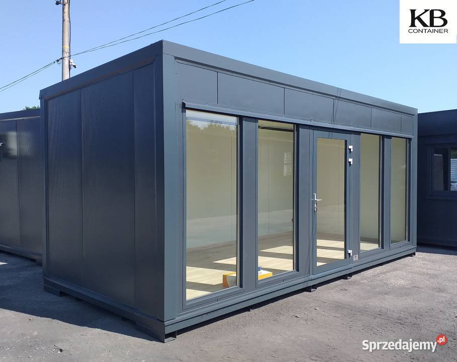 Przeszklone biuro 60 x 30 m Kontener 60 x 30 m z Kędzierzyn-Koźle