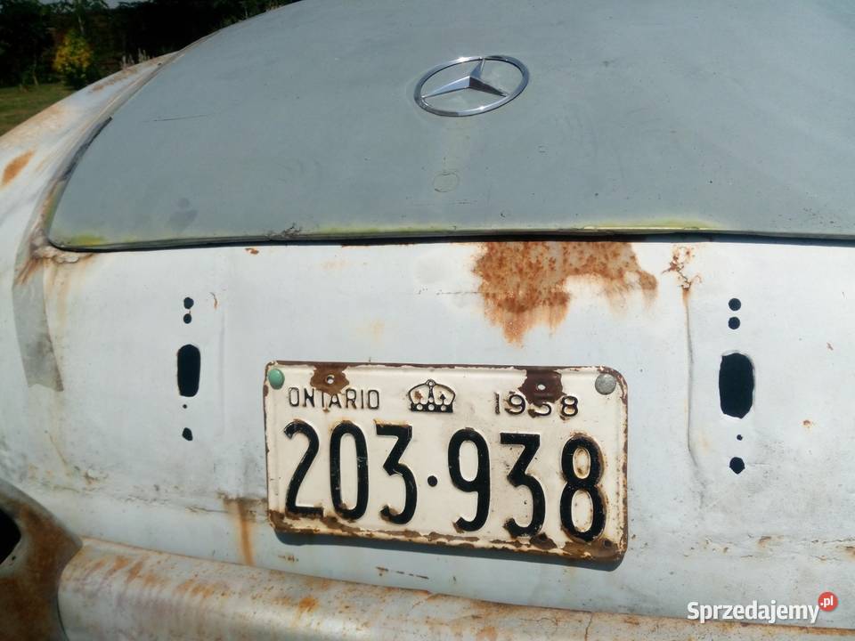 Mercedes 190SL 19551963 maska pokrywa silnika Rok produkcji 1955 podkarpackie Jarosław