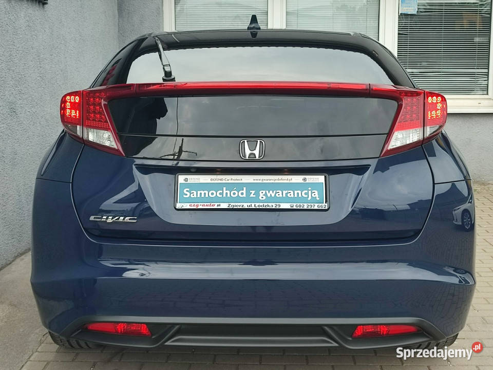 Honda Civic Nawigacja kamera bogata bezwypadkowy Zgierz sprzedam