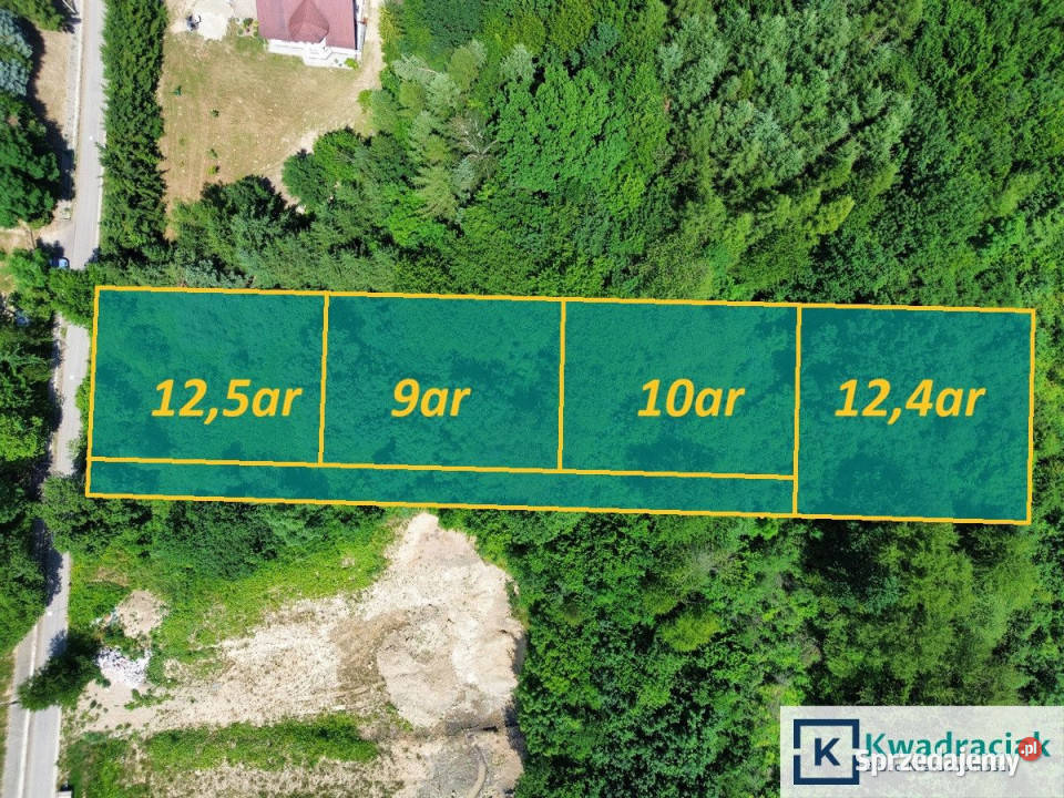 sprzedaży działki Besko Tarninowa 5008m2 3993zł/m2