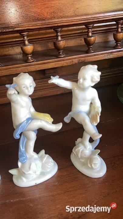Lato Figurki Pory Roku IlmenauPorzellanfabrik Porcelana i szkło Gdańsk sprzedam