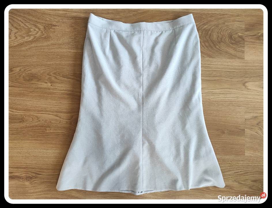 Szara spódnica z podszewką 42 XL elegancka Rozmiar 42(XL) Płock sprzedam