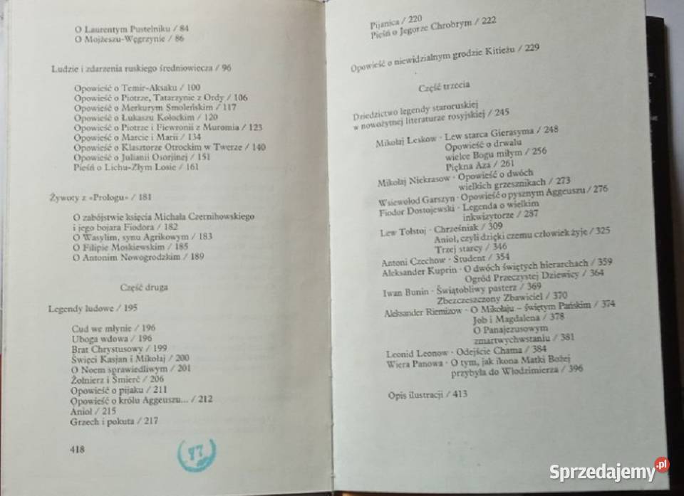 Opowieść o niewidzialnym grodzie Kitieżu legendy Łódź