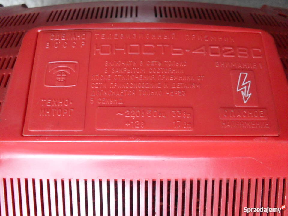 Telewizorek turystyczny Junost 402 B Włocławek