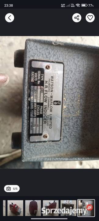 Watson marlow limited pompa perystaltyczna Sprzęt medyczny Markowa