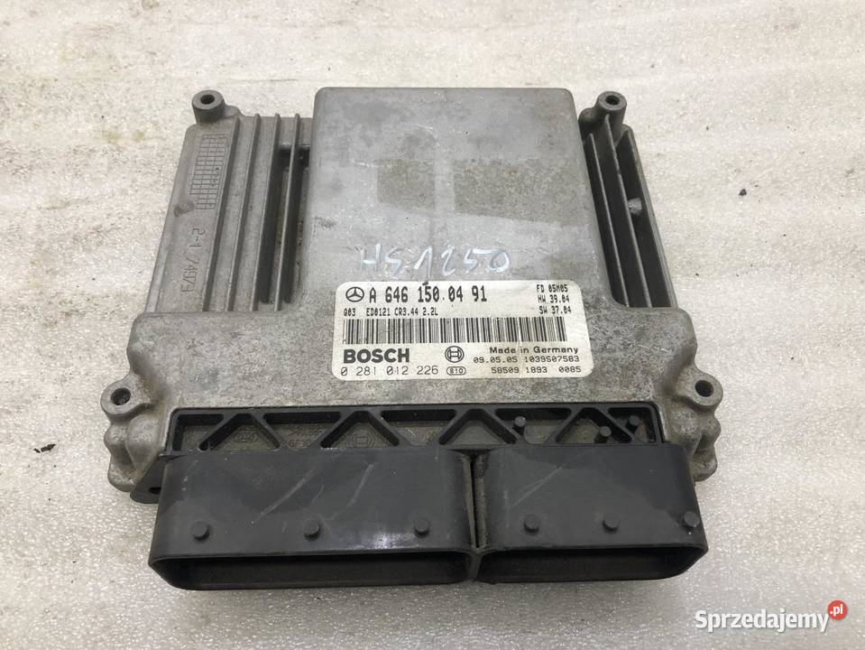 STEROWNIK SILNIKA MERCEDES W211 A6461500491 osobowe
