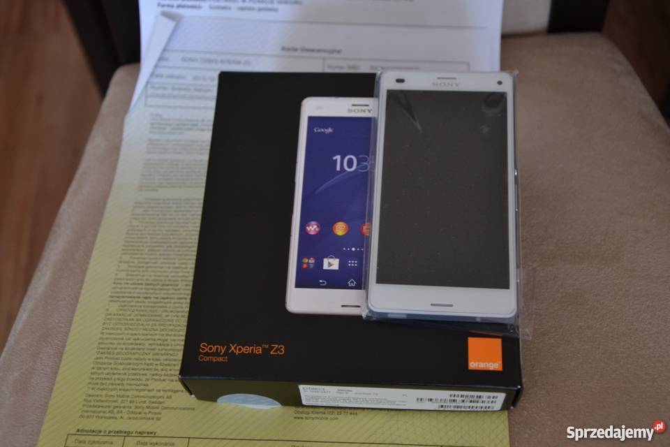 Nowy SONY XPERIA Z3 Compact biały Chorzów