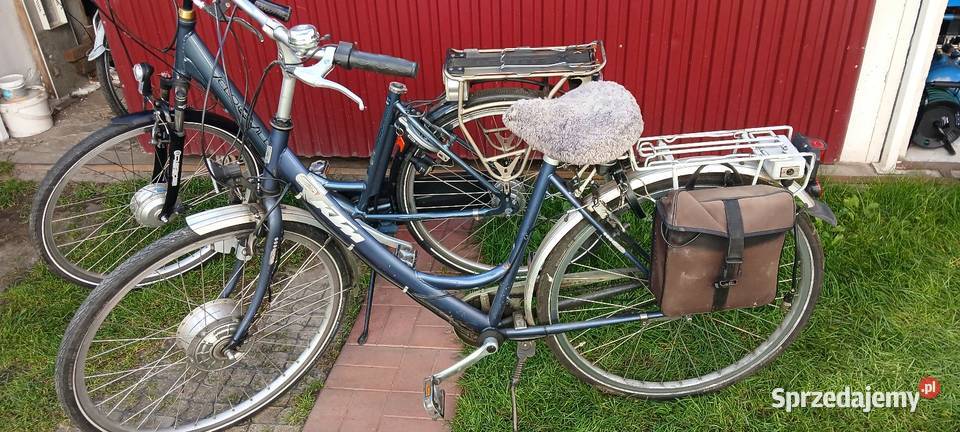 Rower elektryczny saxonettespartaktm velo de
