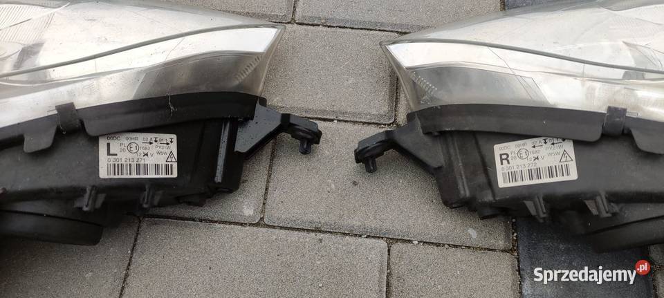 Peugeot 407 lapmy reflektory przód lewa prawa Nysa