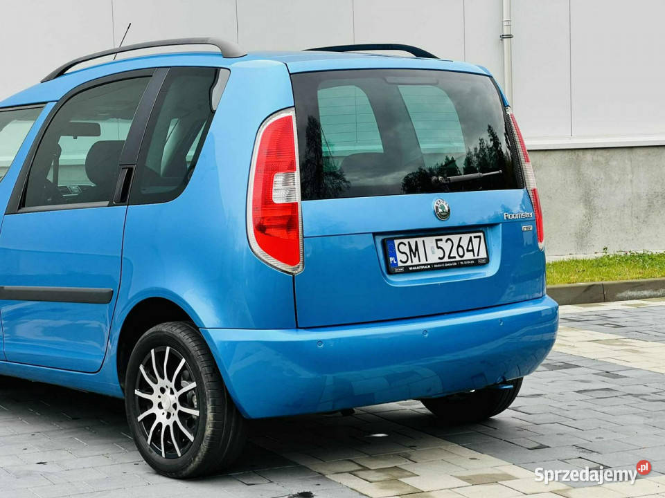 koda Roomster Skoda Roomster 14 Benzyna 86 2009 lakier metallic śląskie Mikołów