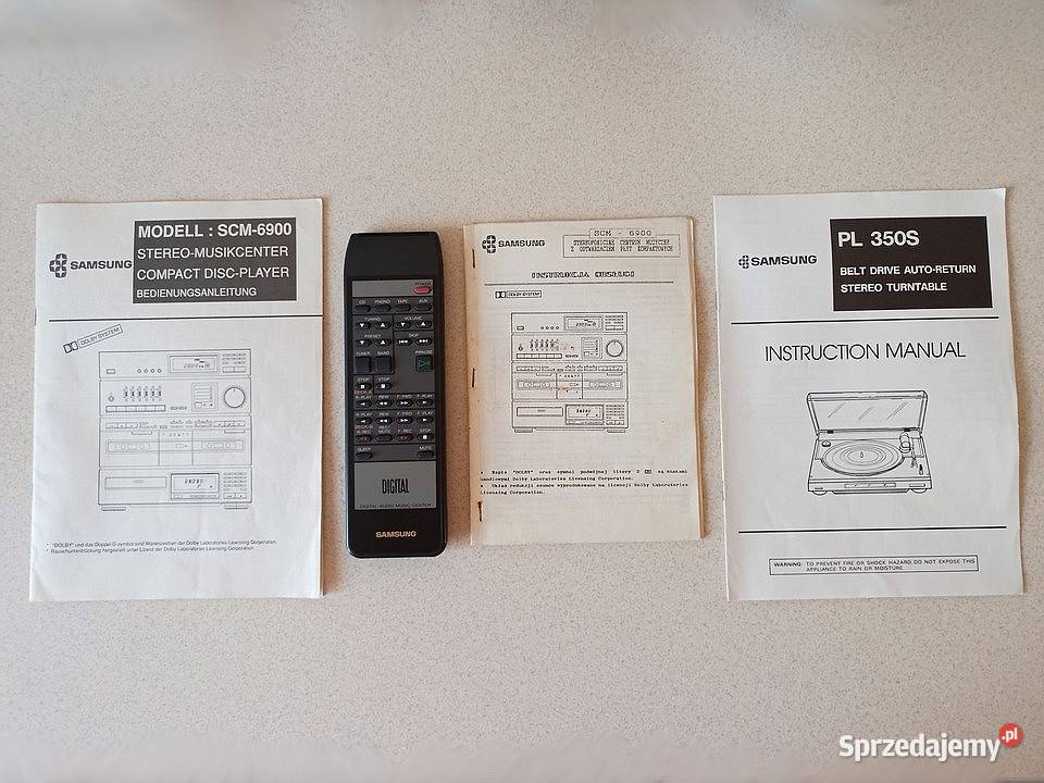 Stan Fabryczny Wieża SAMSUNG z GRAMOFONEM Rzeszów