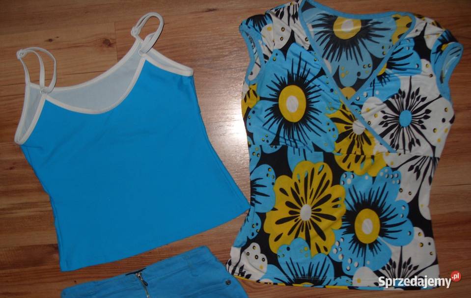 ZESTAW spódniczka DKNY 2 bluzeczki 152158