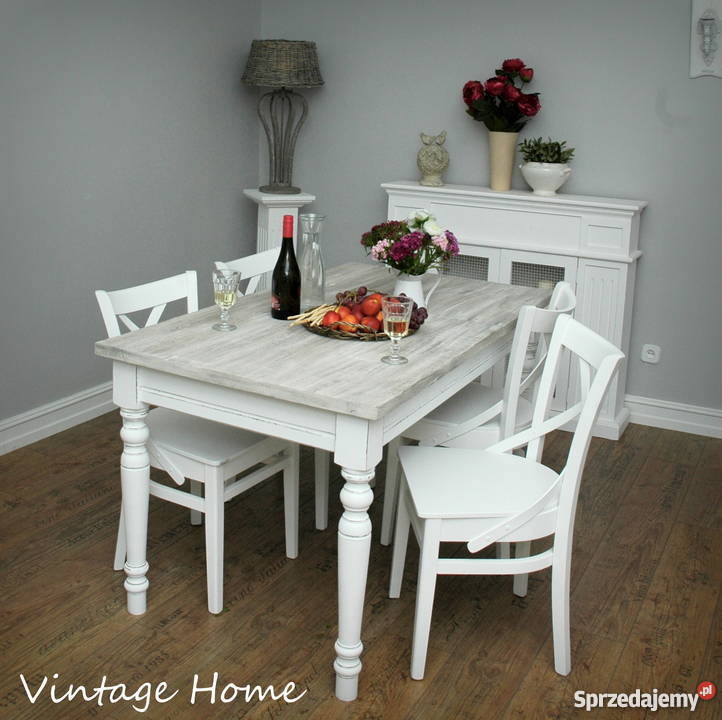 STÓŁ WIEJSKI PROWANSALSKI RETRO STARE DECHY