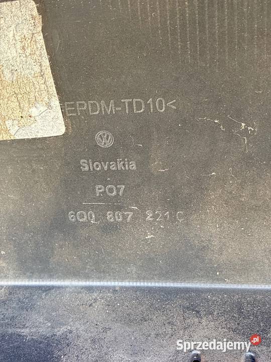 Vw Polo 9N3 Lift LC3R ZDERZAK PRZÓD PRZEDNI Słowikowo
