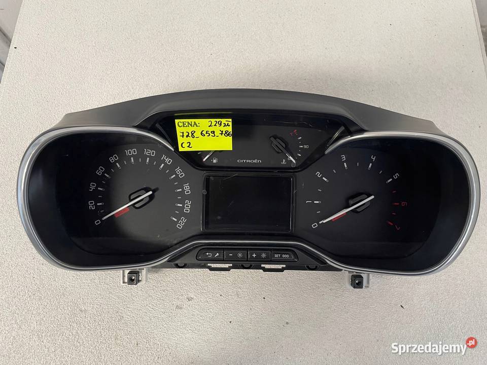 LICZNIK ZEGARY CITROEN C3 III 9813361680 Warszawa