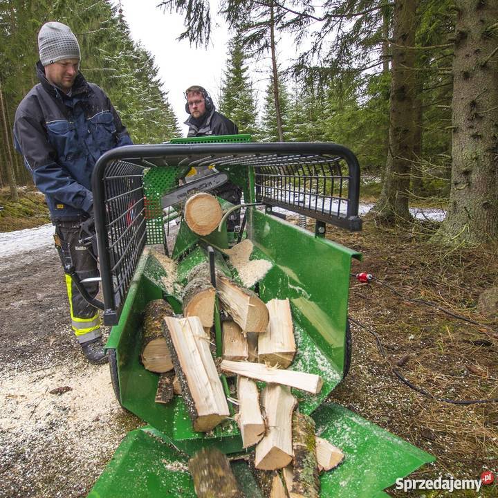 Elektryczny kombajn do drewna opałowego firmy Zakopane