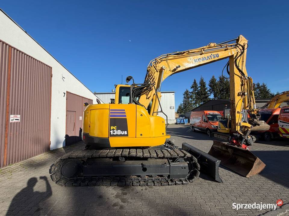 Wynajem Koparka gąsienicowa 14 ton Komatsu Poznań