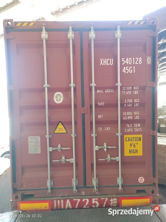 Kontener morski magazynowy budowlany ładny stan mazowieckie Szydłowiec sprzedam