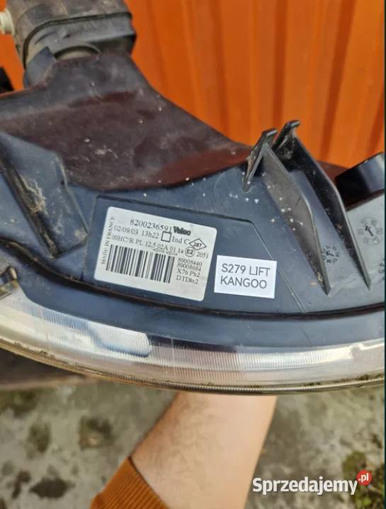 Renault kangoo 1 lampa przód prawy prawa Złotoryja