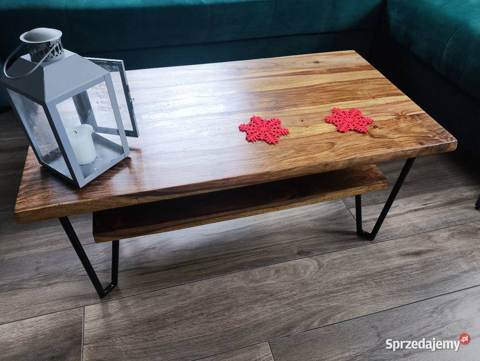 Stolik kawowy Gandia 90 x 50 x 40 drewniany Stoliki kawowe i ławy Pszczyna