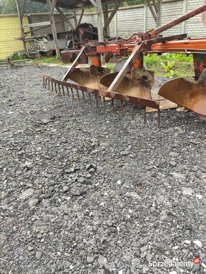 Pług pługi 3 skibowy krój brony kolczatka mazowieckie sprzedam