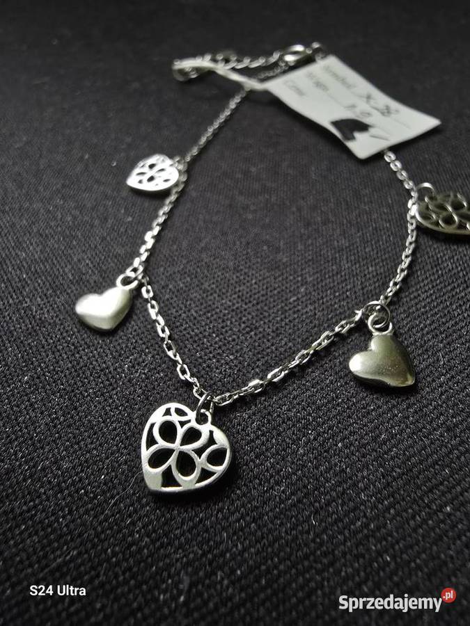 Nowy komplet biżuterii srebrnej próba 925 mazowieckie