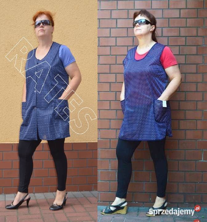 Fartuchy stylonowe zakładane głowę Rates