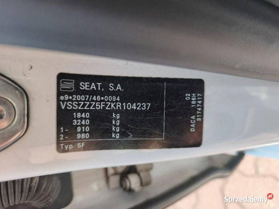 Seat Leon Poleasingowe III 2012 Kombi Komorniki