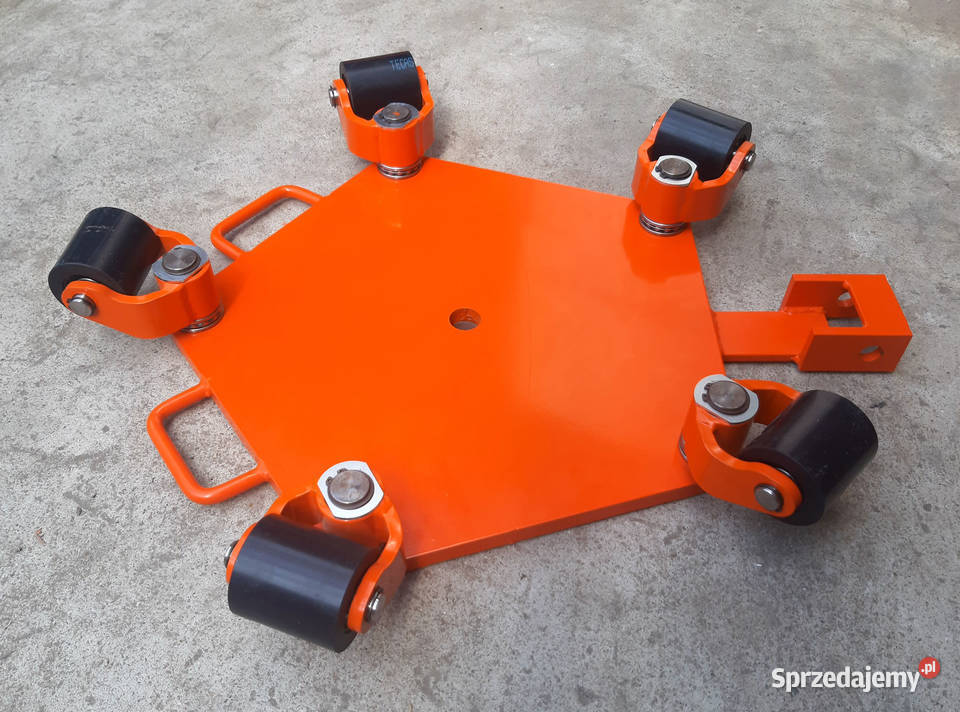 Wózek rotacyjny do transportu maszyn Wr55sz