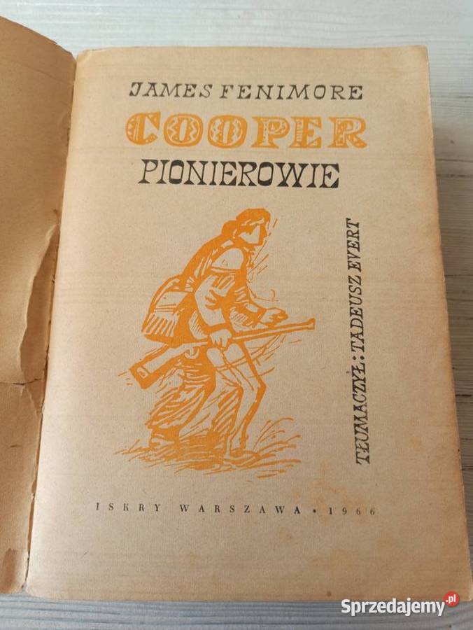 Pionierowie Preria James Fenimore Cooper 1966 Bielsko-Biała