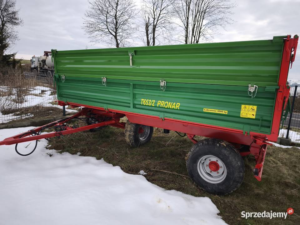 Przyczepa Pronar T6532 6t Przyczepy rolnicze