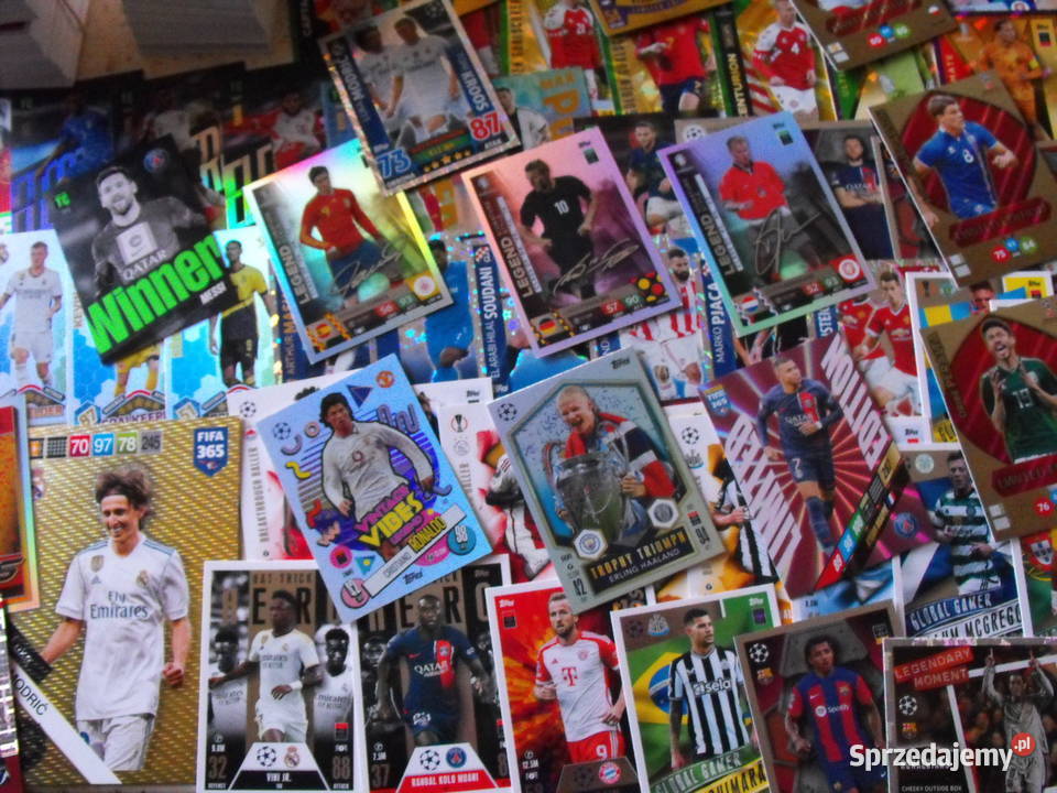 Super karty piłkarskie PANINI TOPPS Różne Zestaw