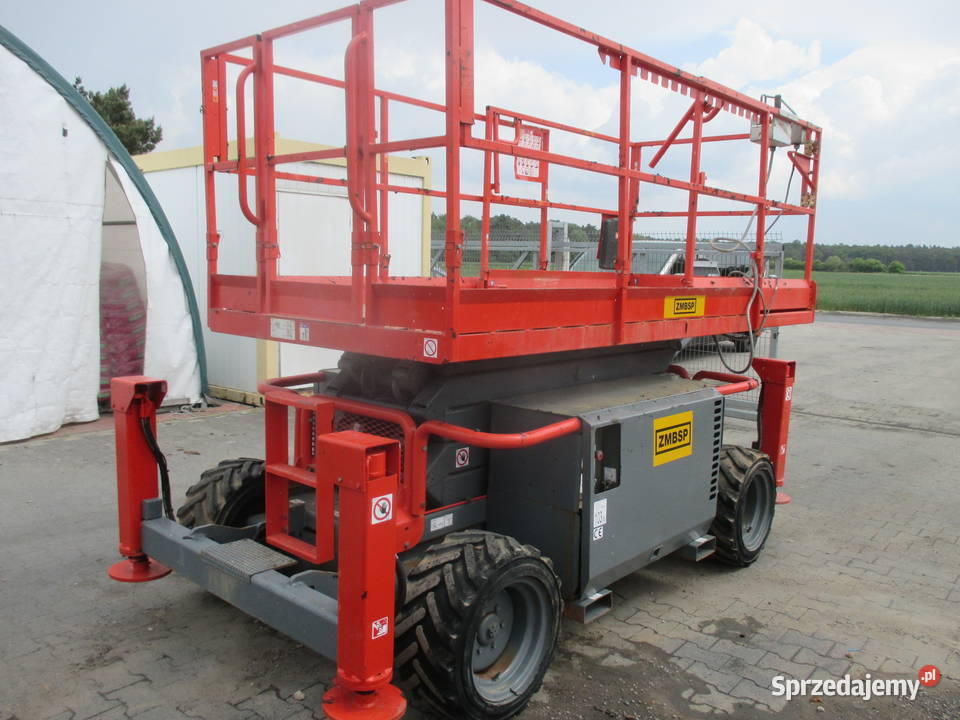 Podnośnik nożycowy zwyżka 12m Skyjack SJ6832 RT wielkopolskie