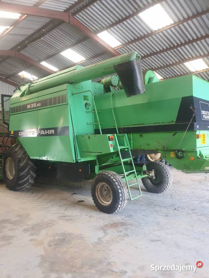 Kombajn zbożowy Deutzfahr 3580 Stan perfekcyjny nieuszkodzony podlaskie Jedwabne