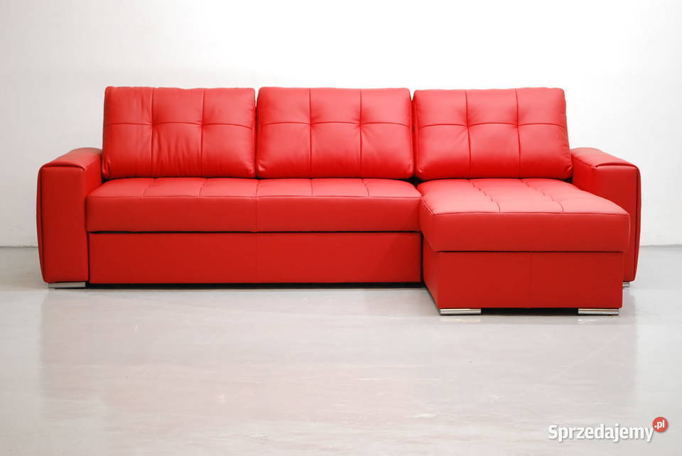 SKÓRA NATURALNA NAROŻNIK Z FSPANIA 6038 SOFA wielkopolskie Poznań