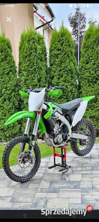 Kawasaki KXF 450 2014 cross Lubawka sprzedam