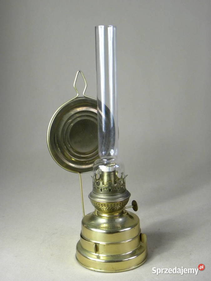 Lampa naftowa z odbłyśnikiem kinkiet dolnośląskie Legnica