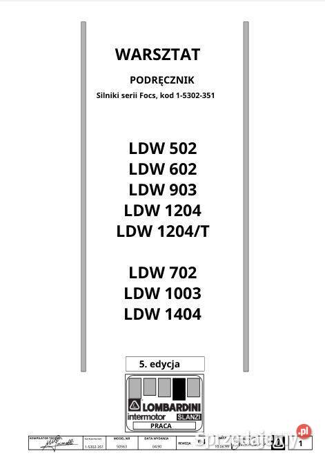 LDW 502 602 903 1204 702 1003 1404 silnik świętokrzyskie Kielce