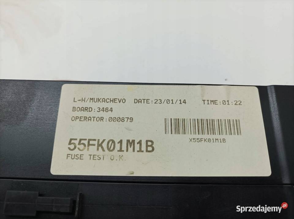 SKRZYNKA BEZPIECZNIKÓW 16 B 125 55FK01M1B Ford