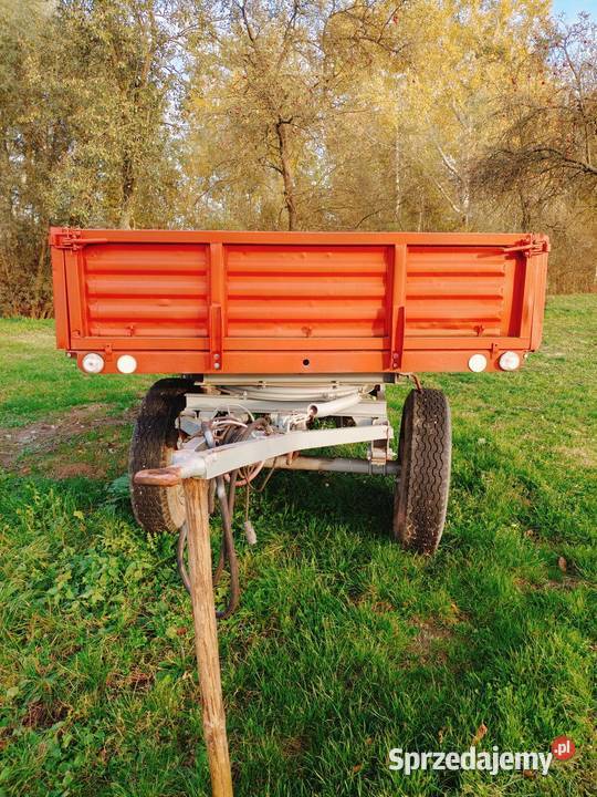 Przyczepa rolnicza Autosan 732 wywrot na boki Tarnobrzeg