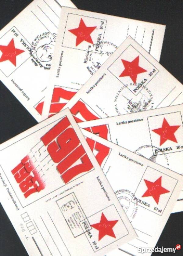 Kart Cp 968 x 6 kas 1987 Gliwice