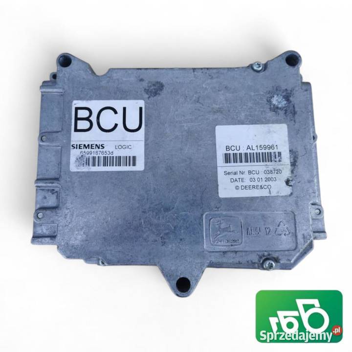 Moduł Komputer Sterownik BCU AL159961 John Deere Elektryka i zapłon Wilkowo