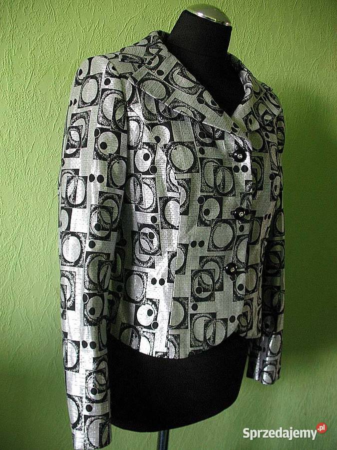 Żakiet elegancki marynarka 42 XL biust 100 Moda i Styl
