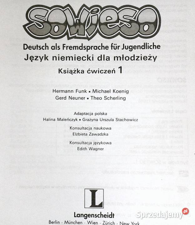 Deutsch als Fremdsprache fr Jugendliche Cz 1 Chełm