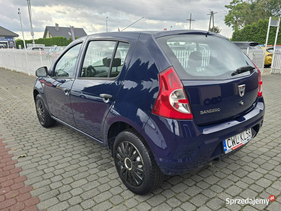 Dacia Sandero 12 75 Benzyna Jeden właściciel 10 Nasiegniewo sprzedam
